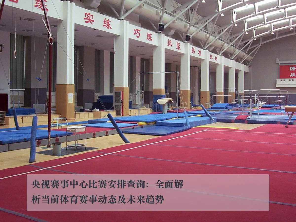 央视赛事中心比赛安排查询：全面解析当前体育赛事动态及未来趋势